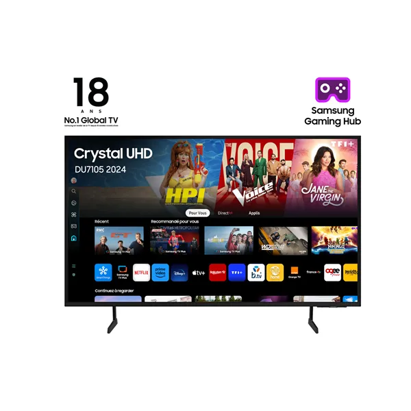 Televisor Samsung Crystal UHD TU85DU7105 85'/ Ultra HD 4K/ Smart TV/ WiFi