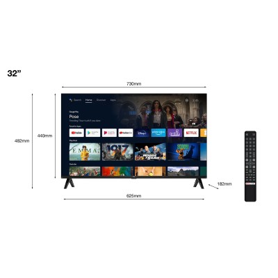 Televisor TCL 32S5400A 32'/ HD/ Smart TV/ WiFi