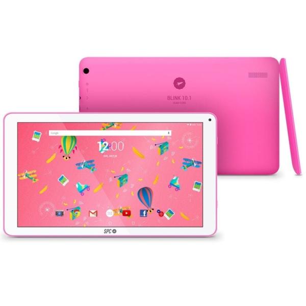 TABLET SPC BLINK 10.1 ROSA - QC A53 1.3GHZ - 1GB DDR3 - 8GB - 10.1'/25.65CM IPS HD - CAM 2MPX/VGA - WIFI - BT 4.0 - BAT 5000MAH 