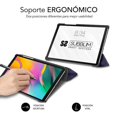 Funda Subblim Shock para Tablets Samsung GT A T510/515/ Purpura