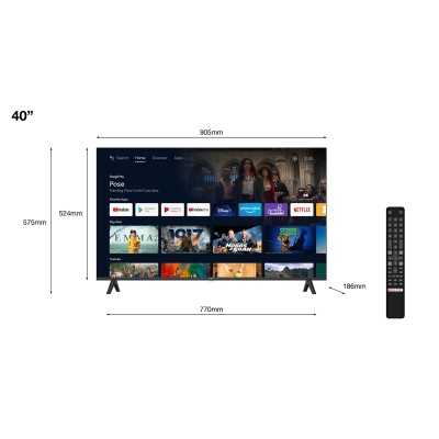 Televisor TCL 40S5400A 40'/ Full HD/ Smart TV/ WiFi