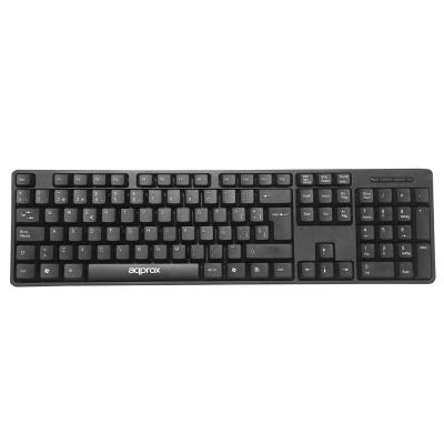 TECLADO APPROX VALUE V5 - DISEÑO LIGERO Y COMPACTO - TECLAS CON