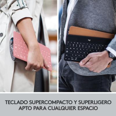 Teclado Compacto Inalámbrico por Bluetooth Logitech KEYS-TO-GO