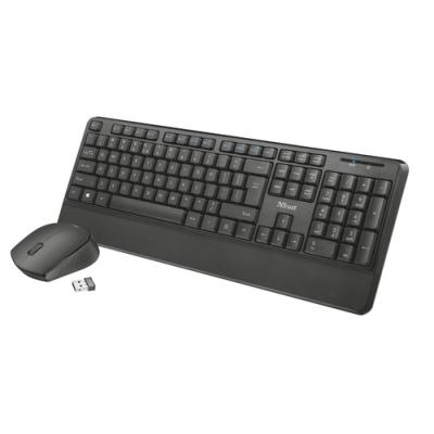 TECLADO Y RATÓN INALÁMBRICOS PARA FUNCIONES MULTIMEDIA TRUST