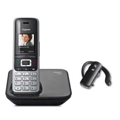 TELÉFONO DECT GIGASET S850 + AURICULAR BLUETOOTH - PANTALLA