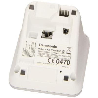 Teléfono Inalámbrico Panasonic KX-TGD310SPB/ Plata