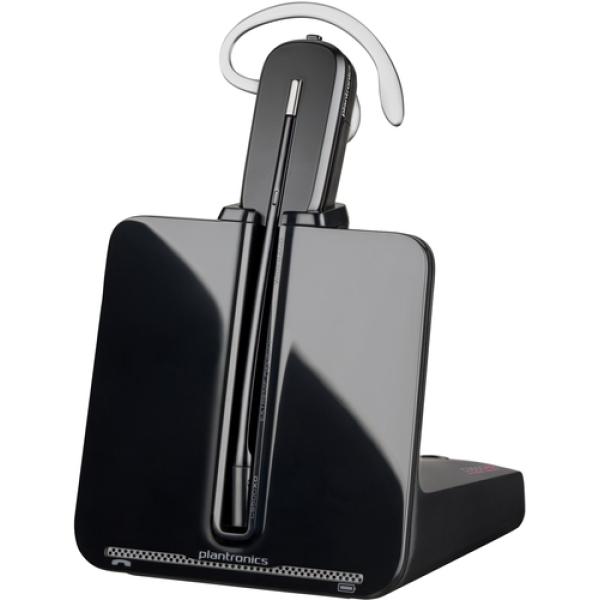 Auricular Inalámbrico Plantronics Microcasco CS540 + Descolgador HL10/ Negro