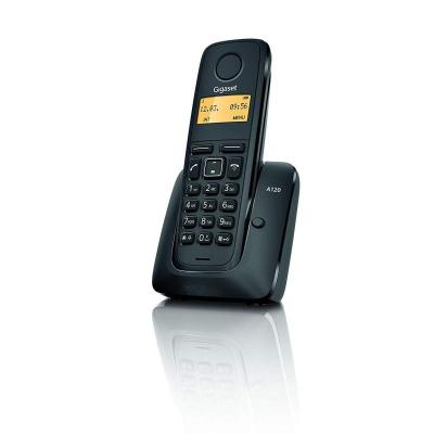 TELÉFONO DECT SIEMENS GIGASET A120 PACK DÚO (BASE+SUP) - NEGRO