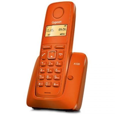 TELEFONO DECT SIEMENS GIGASET A120 - NARANJA - ID. 