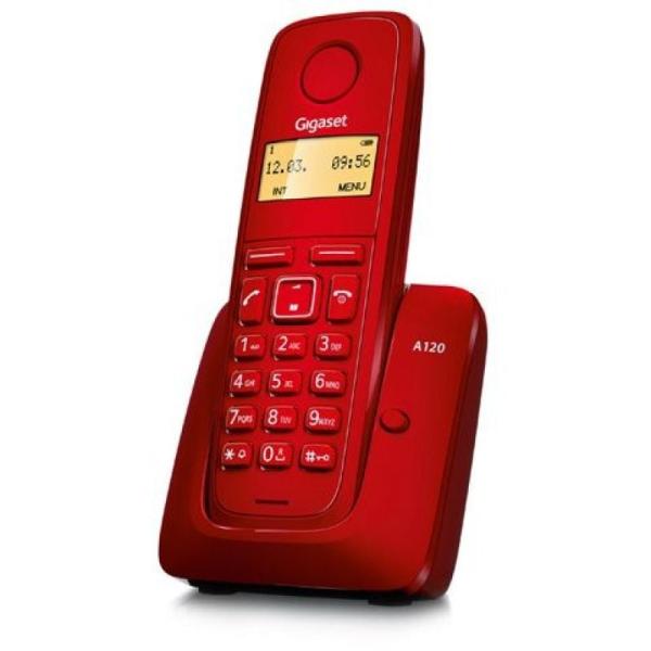 Teléfono Dect Siemens Gigaset A120/ Rojo