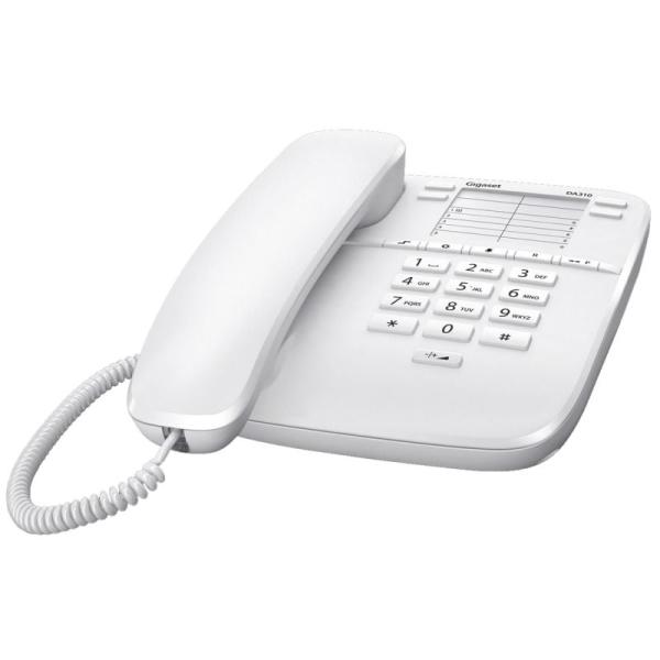 TELÉFONO ANALÓGICO DA310 BLANCO - 10 TECLAS MARCA RAP. - 4 TECLAS MARCA DIRECTA - RELLAMADA - FUNCIÓN PABX