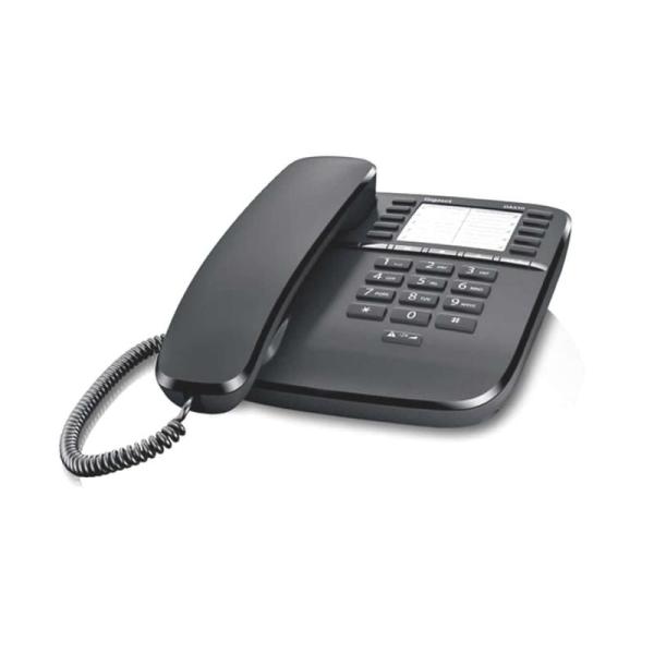 TELEFONO SOBREMESA SIEMENS GIGASET DA510 NEGRO - 10 TECLAS PROGRAMABLES SELECCION DIRECTA - 4 NIVELES VOLUMEN - RELLAMADA