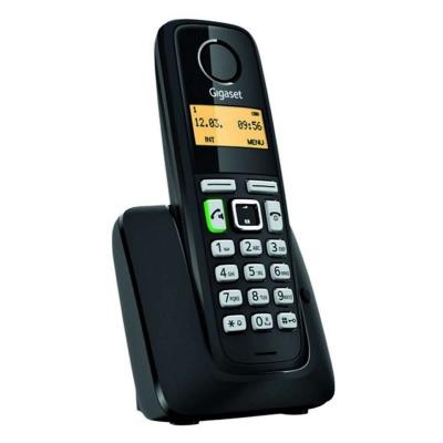 TELÉFONO DECT GIGASET A220 NEGRO - IDENTIFICACIÓN DE LLAMADA -