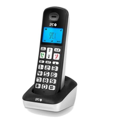 TELÉFONO INALÁMBRICO DECT/GAP GOSSIP BLANCO/NEGRO -