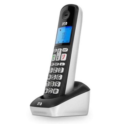 TELÉFONO INALÁMBRICO DECT/GAP GOSSIP BLANCO/NEGRO -