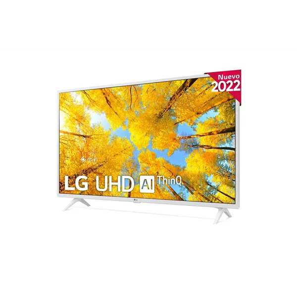 Televisor LG UHD 43UQ76906LE 43'/ Ultra HD 4K/ Smart TV/ WiFi/ Blanca