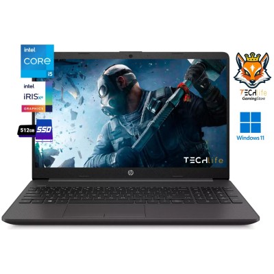 HP 250 G9 Ceniza - Intel Core i5-1235U 8GB 512GB SSD 15.6" W11