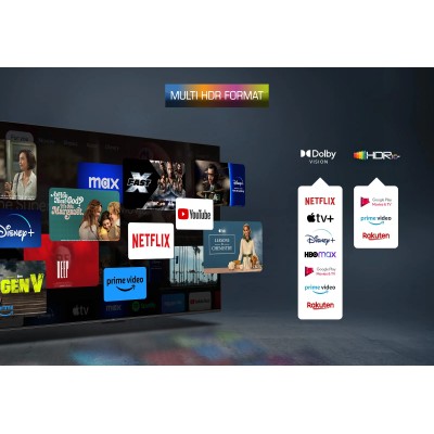 Televisor TCL QLED 75C655 75'/ Ultra HD 4K/ Smart TV/ WiFi