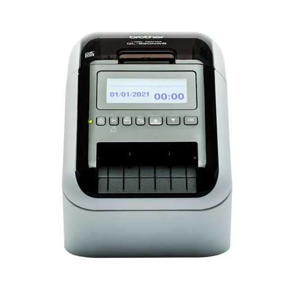 Impresora de Etiquetas Brother QL-820NWBC/ Térmica/ Ancho etiqueta 62mm/ USB-Bluetooth-WiFi-Ethernet/ Blanca y Negra