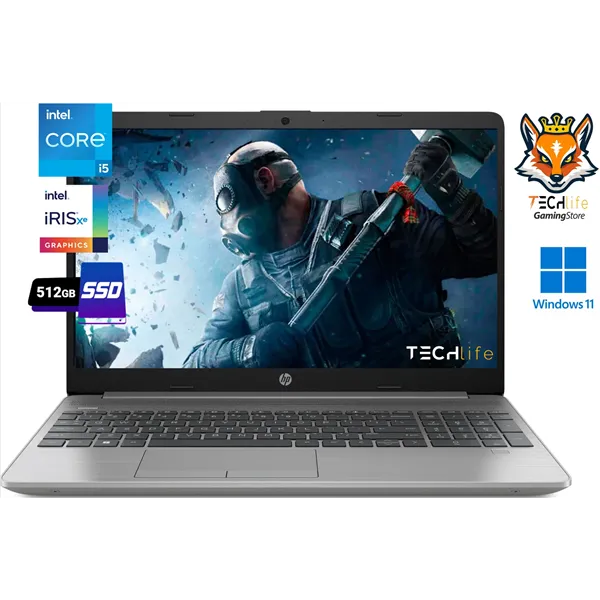 HP 250 G9 Plata - Intel Core i5-1235U 16GB 512GB SSD 15.6" W11