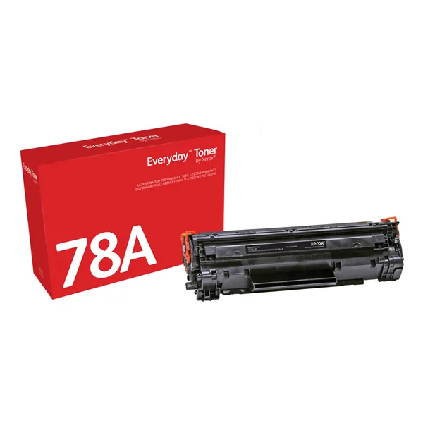 Tóner compatible Xerox 006R03630 compatible con HP CE278A/CRG-126/CRG-128/ 2100 páginas/ Negro