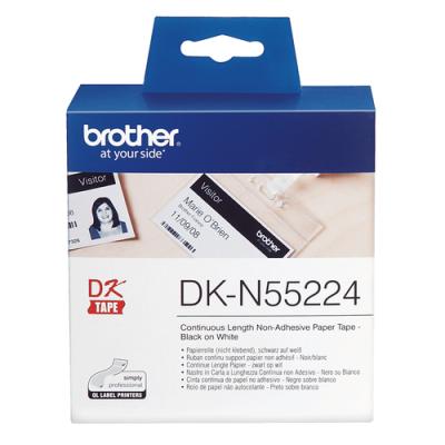 CINTA CONTINUA DE PAPEL TÉRMICO NO ADHESIVA BROTHER DKN55224