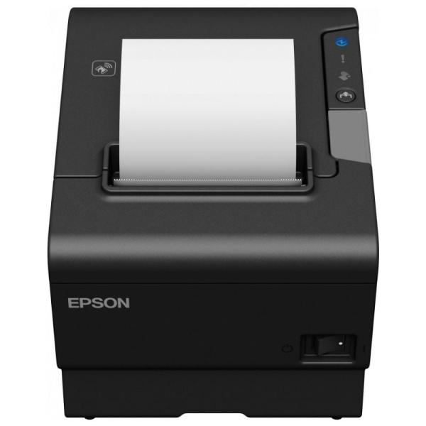 IMPRESORA DE TICKETS TÉRMICA EPSON TM-T88VI - VELOCIDAD 350MM/S - ROLLO 80MM - CORTE PARCIAL - USB - ETHERNET - SERIE