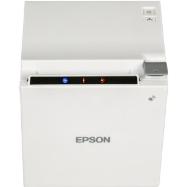 IMPRESORA DE TICKETS TÉRMICA EPSON TM-M30 BLANCA - VELOCIDAD 200MM/S - ROLLO 80MM - CORTE AUTOMÁTICO - NFC - USB - ETHERNET