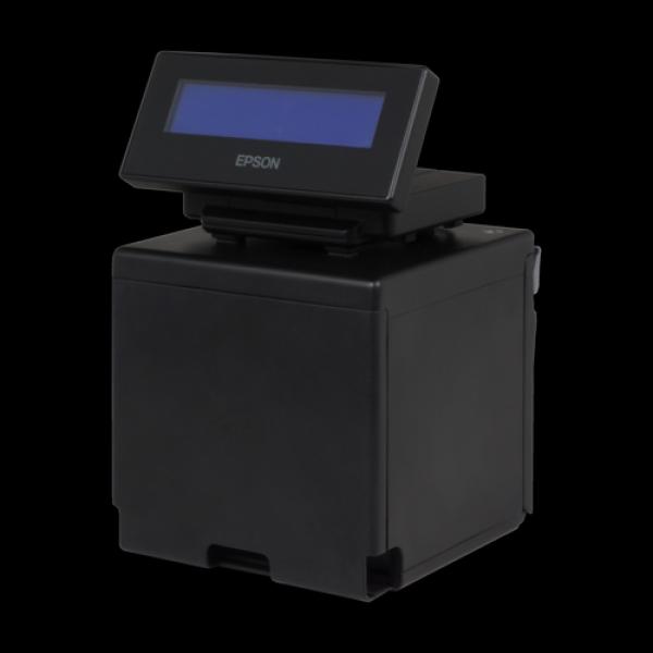 IMPRESORA DE TICKETS TÉRMICA EPSON TM-M30W NEGRA - VELOCIDAD 200MM/S - ROLLO 80MM - CORTE AUTOMÁTICO - NFC - USB - ETHERNET - WI