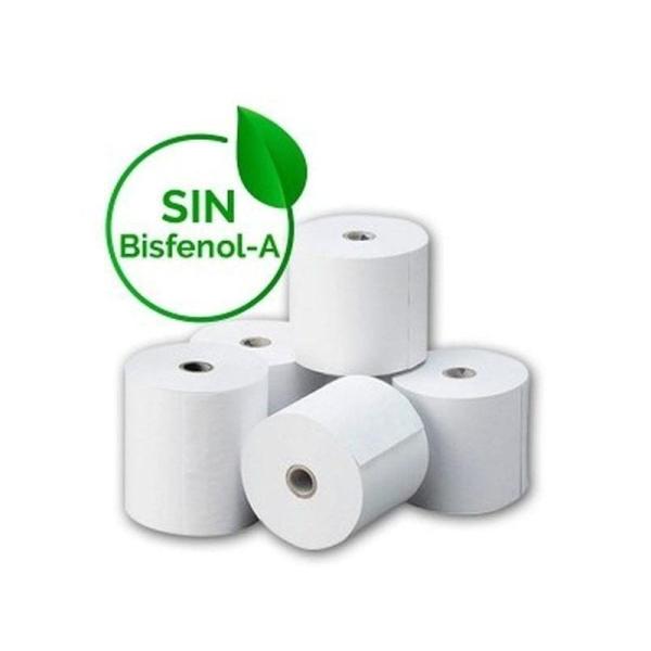 Rollo Papel Térmico Genérico/ 57x50x12 10U/ 57 x 50 x 12mm/ 10 unidades