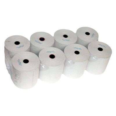 ROLLOS PAPEL TÉRMICO 80*55*12 - PAQUETE DE 8 UNIDADES