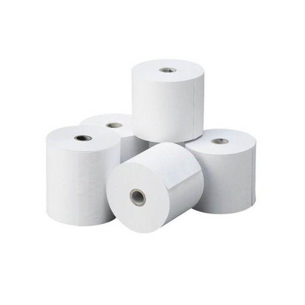 ROLLOS PAPEL TÉRMICO 80*60MM - PAQUETE 10 UNIDADES - SIN BPA