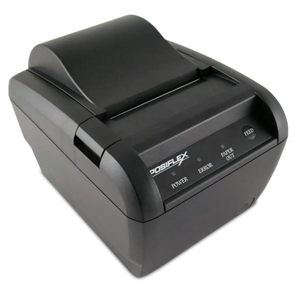 Impresora de Tickets Posiflex PP-6900WN/ Térmica/ Ancho papel 80mm/ USB-WiFi/ Negra