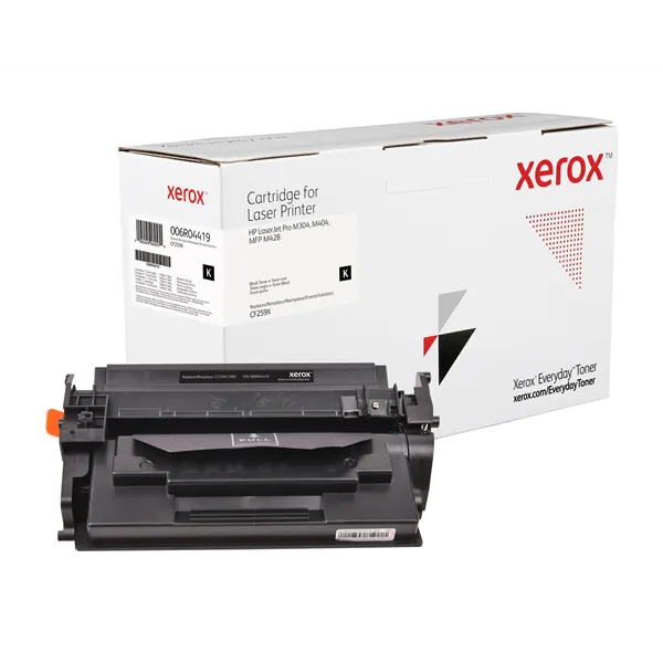 Tóner compatible Xerox 006R04419 compatible con HP CF259X/ 10000 páginas/ Negro