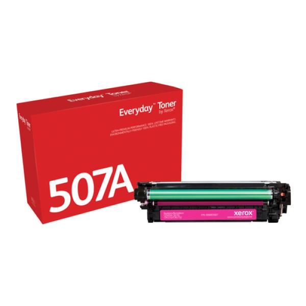 Tóner compatible Xerox 006R03687 compatible con HP CE403A/ 6000 páginas/ Magenta