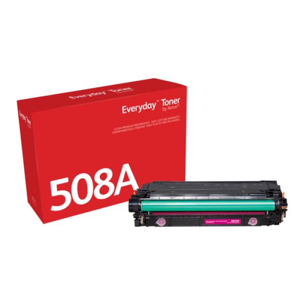 Tóner compatible Xerox 006R03796 compatible con HP CF363A/CRG-040M/ 5000 páginas/ Magenta