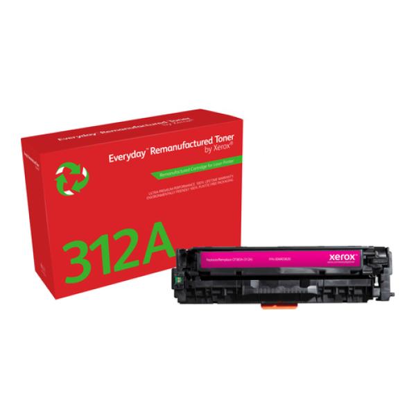 Tóner compatible Xerox 006R03820 compatible con HP CF383A/ 2700 páginas/ Magenta