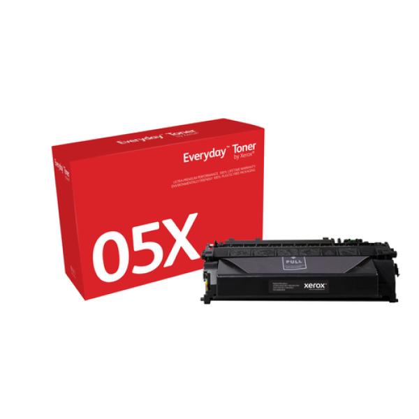 Tóner compatible Xerox 006R03839 compatible con HP CE505X/ CRG-119II/ GPR-41/ 6500 páginas/ Negro