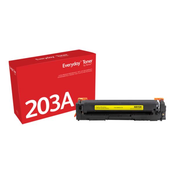 Tóner compatible Xerox 006R04178 compatible con HP CF542A/CRG-054Y/ 1300 páginas/ Amarillo