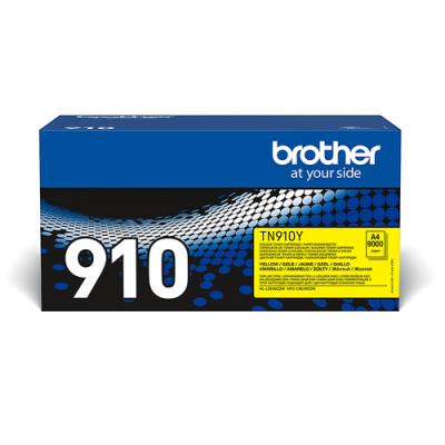 TONER AMARILLO BROTHER TN910Y - 9000 PÁGINAS - COMPATIBLE SEGÚN