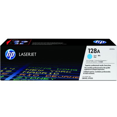 HP 128A Cian Original | Tóner CE321A