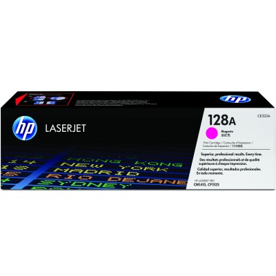 HP 128A Magenta Original | Tóner CE323A