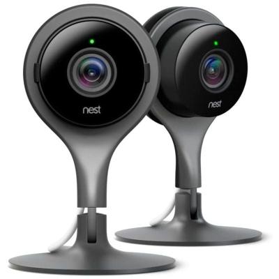 SET DE 2 CÁMARAS INTELIGENTES PARA INTERIOR GOOGLE NEST