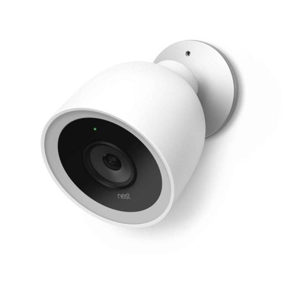 CÁMARA INTELIGENTE PARA EXTERIOR GOOGLE NEST CAM IQ - WIFI B/G/N - 8MPX - 1080P - IP66 - VISIÓN NOCTURNA - ALTAVOZ/MICROFONO