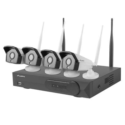 KIT DE VIDEOVIGILANCIA LANBERG ICS-0404-0013 - 4*CAMARAS WIFI -