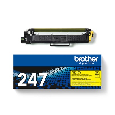 Tóner Original Brother TN-247Y Alta Capacidad/ Amarillo