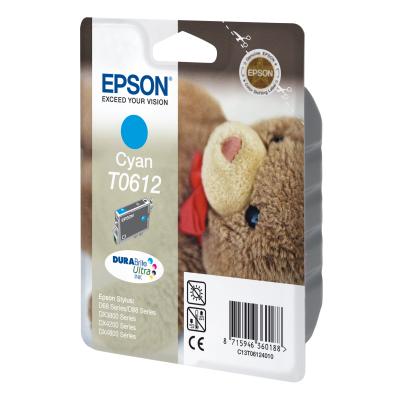 Cartucho de Tinta Original Epson T0612/ Cian Pigmentado