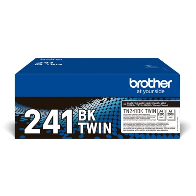 Tóner Original Brother TN241BKTWIN Multipack/ 2x Negro