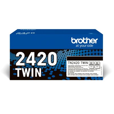 Tóner Original Brother TN2420TWIN Multipack XL Alta Capacidad/