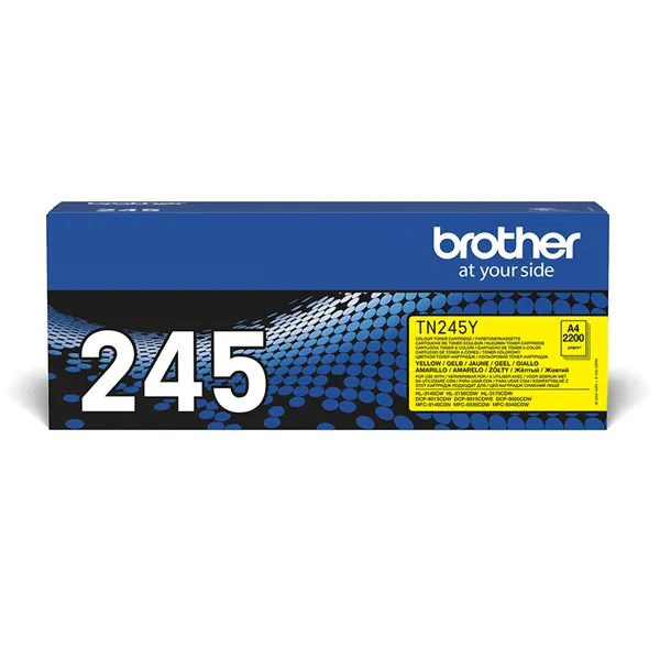 Tóner Original Brother TN-245Y Alta Capacidad/ Amarillo